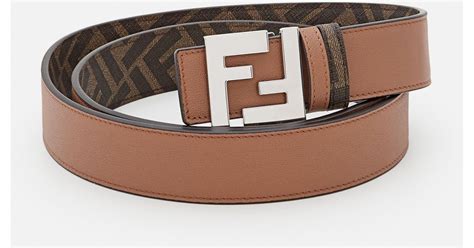 fendi brown belt|fendi belt for men.